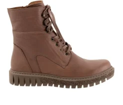 Bueno Lace Up>Women's Scarlett Combat Boots