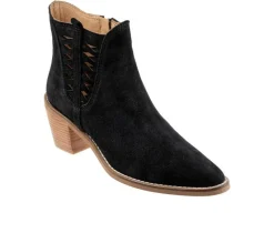 Women's Veronika Heeled Booties|Bueno Clearance