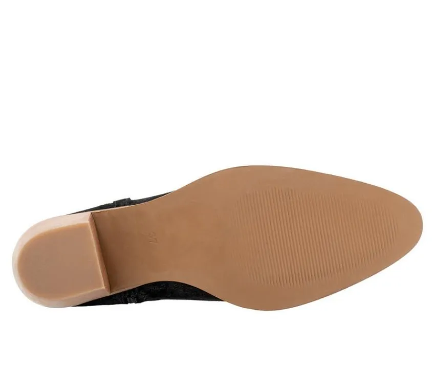 Women's Veronika Heeled Booties|Bueno Clearance