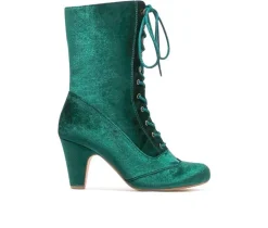 Chelsea Crew Lace Up|Dress>Women's Claire Lace Up Mid Calf Booties