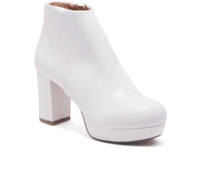 Chelsea Crew Dress>Women's Disco Platform Heeled Booties