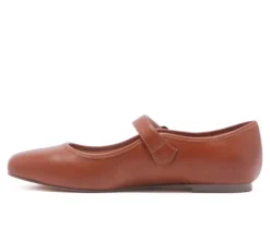 Women's Dora Mary Jane Flats|Chelsea Crew Outlet