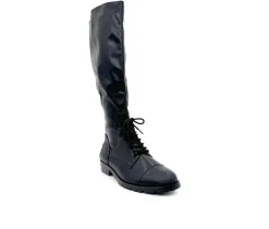 Women's Midnight Knee High Boots|Chelsea Crew Online