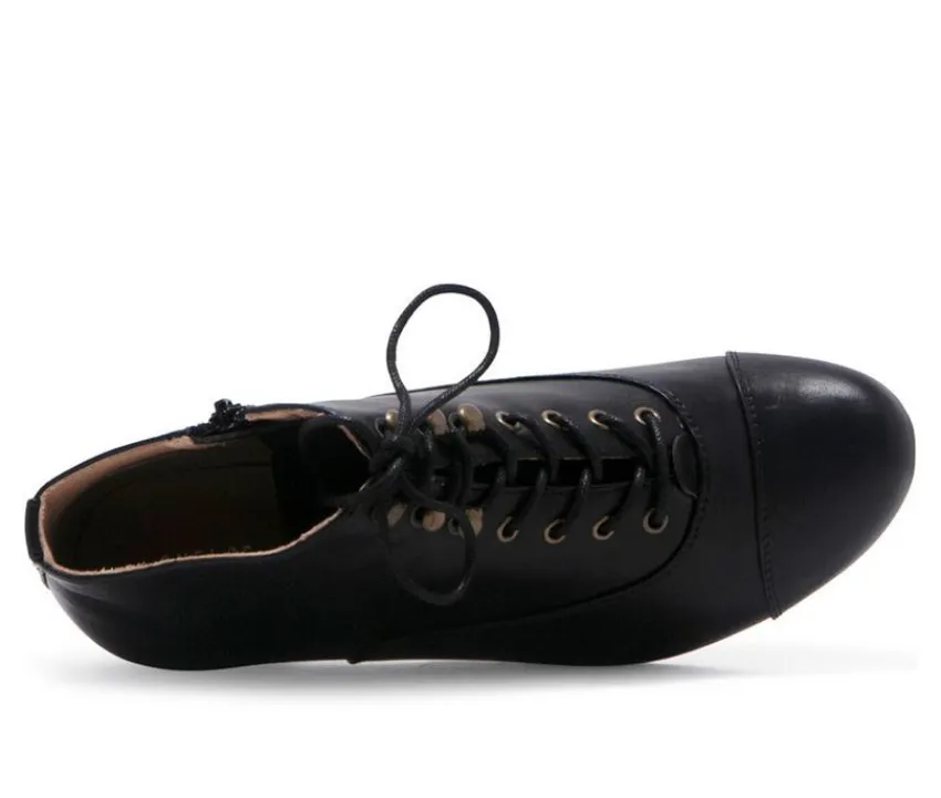 Women's Pyramid Lace Up Booties|Chelsea Crew Discount