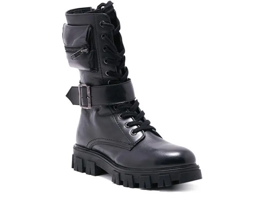 Women's Scandal Combat Boots|Chelsea Crew Best