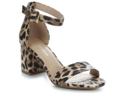 City Classified Sandals|Pumps & Heels>Women's Cake Block-Heeled Sandals