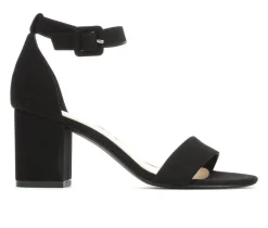 City Classified Sandals|Pumps & Heels>Women's Cake Block-Heeled Sandals