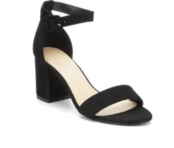 City Classified Sandals|Pumps & Heels>Women's Cake Block-Heeled Sandals