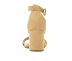 Women's Cake Block-Heeled Sandals|City Classified Clearance