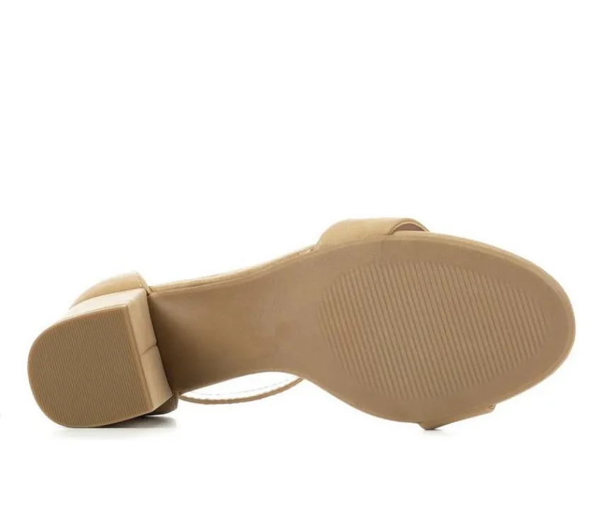 Women's Cake Block-Heeled Sandals|City Classified Clearance
