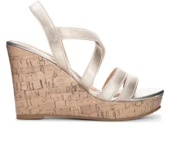CL By Laundry Pumps & Heels>Women's Bijous Wedge Sandals