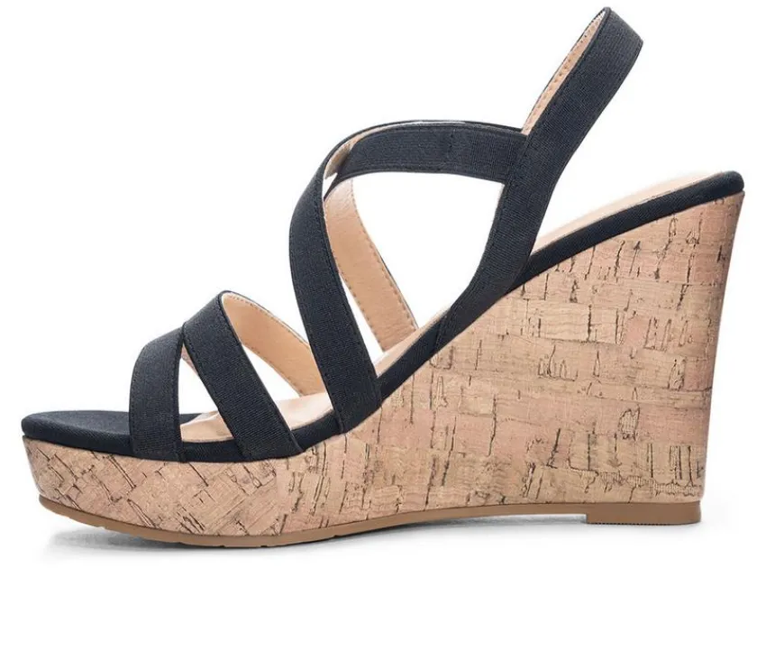 CL By Laundry Sandals|Pumps & Heels>Women's Bijous Wedge Sandals