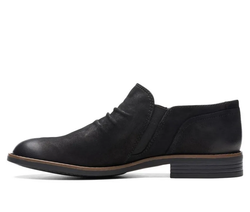 Women's Camzin Pace Low Cut Booties|Clarks Clearance