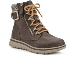 Women's Hearten Lace Up Booties|Cliffs by White Mountain Hot