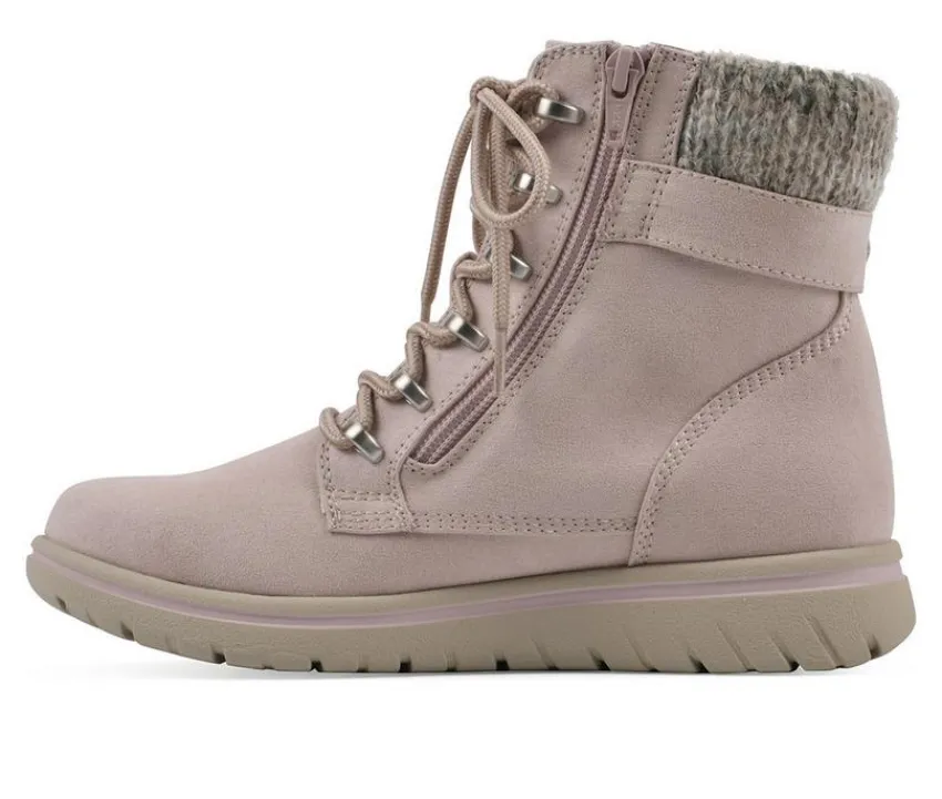 Cliffs by White Mountain Lace Up>Women's Hearten Lace Up Booties