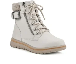 Cliffs by White Mountain Lace Up>Women's Hearten Lace Up Booties