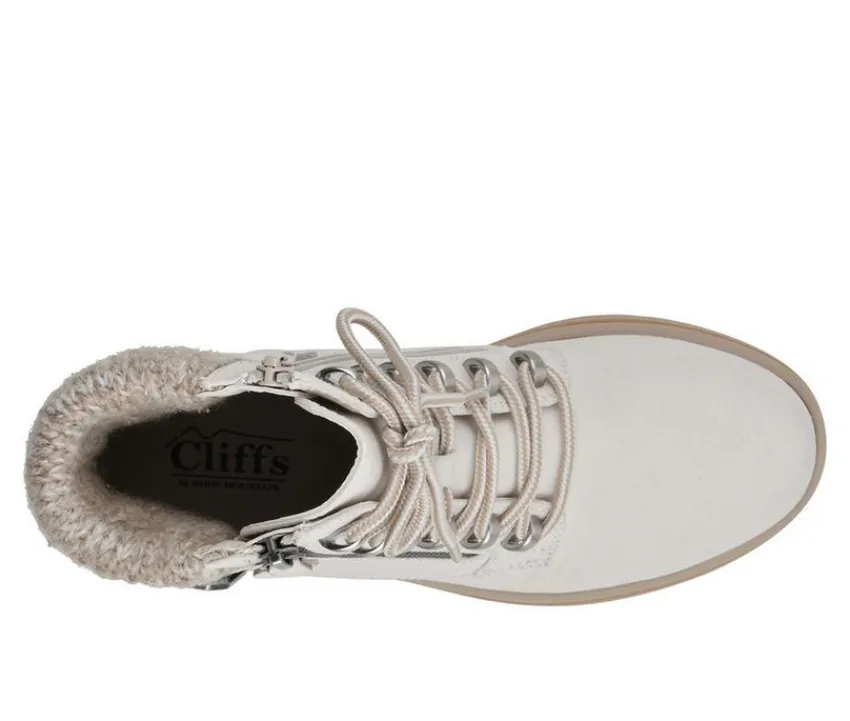Cliffs by White Mountain Lace Up>Women's Hearten Lace Up Booties