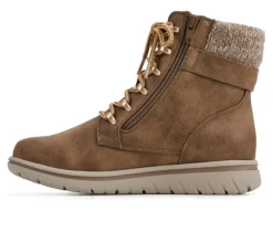 Women's Hearten Lace Up Booties|Cliffs by White Mountain Clearance