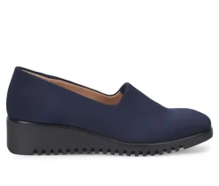 Women's Dana Slip Resistant Wedge Slip Ons|Comfortiva Online