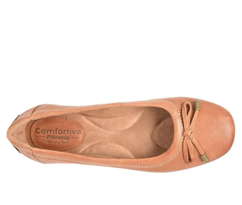 Women's Keegan Flats|Comfortiva Discount