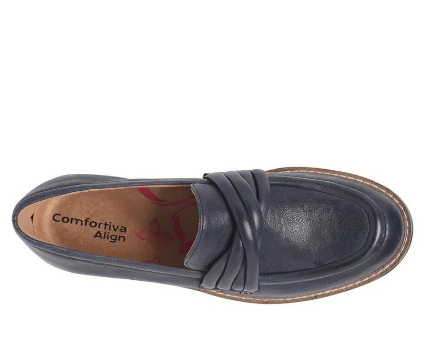 Women's Lilac Loafers|Comfortiva