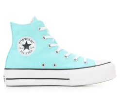 Women's Chuck Taylor Seasonal Lift Hi Sustainable Platform Sneakers|Converse Clearance