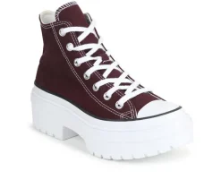 Converse Platform|High Top>Women's Chuck Taylor All Star Canvas Lugged Heel Sneakers