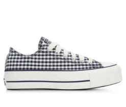 Converse Platform|Fashion & Lifestyle>Women's Chuck Taylor All Star Lift Ox Gingham Platform Sneakers