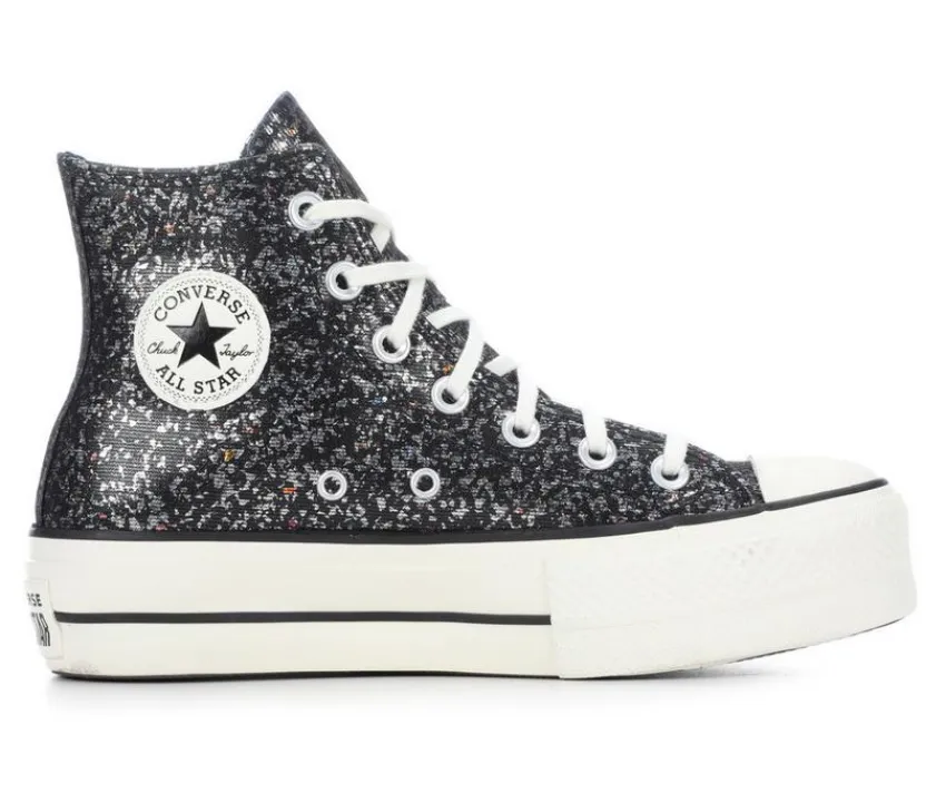 Women's Chuck Taylor Seasonal Lift Hi Sustainable Platform Sneakers|Converse Best