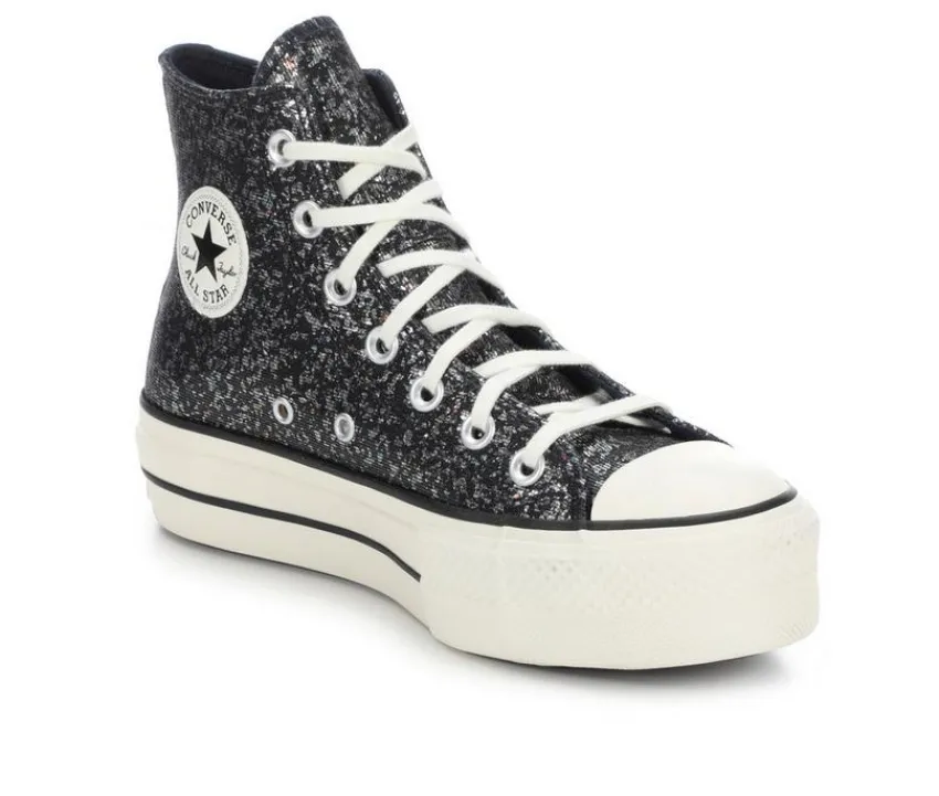 Women's Chuck Taylor Seasonal Lift Hi Sustainable Platform Sneakers|Converse Best