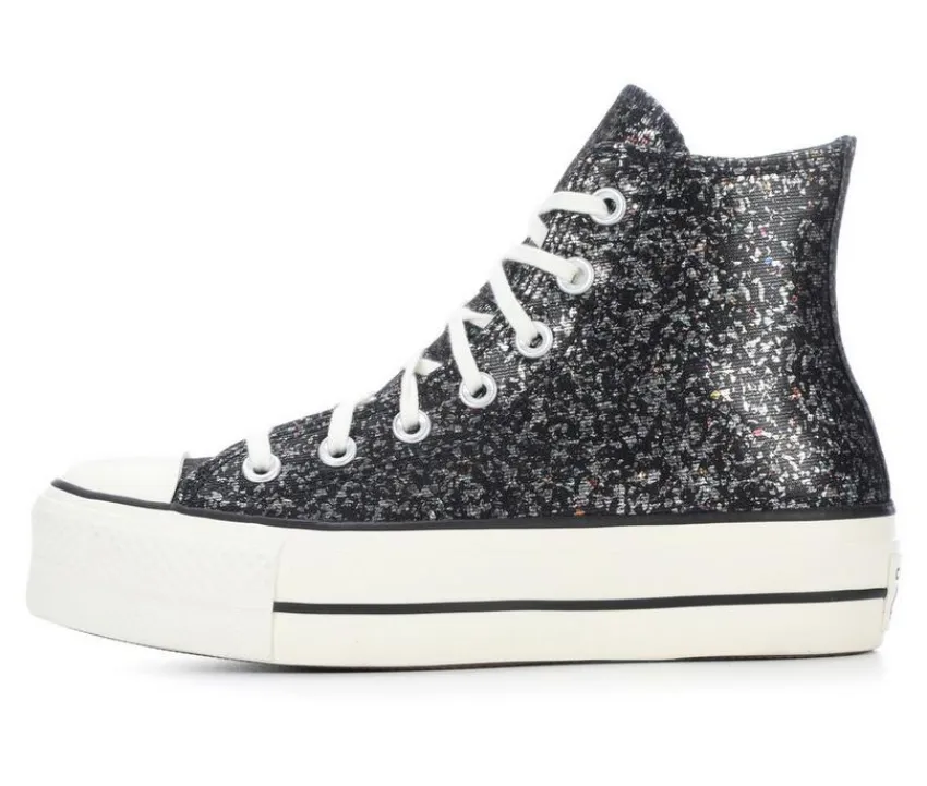 Women's Chuck Taylor Seasonal Lift Hi Sustainable Platform Sneakers|Converse Best
