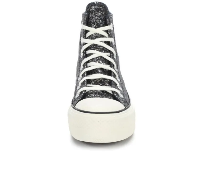 Women's Chuck Taylor Seasonal Lift Hi Sustainable Platform Sneakers|Converse Best