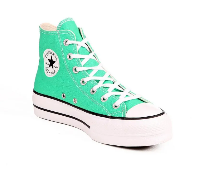 Converse Platform|High Top>Women's Chuck Taylor Seasonal Lift Hi Sustainable Platform Sneakers