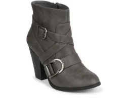 Women's Cady Heeled Booties|Daisy Fuentes Discount