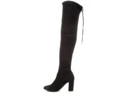 Women's Snivy Over-The-Knee Boots|Delicious Discount