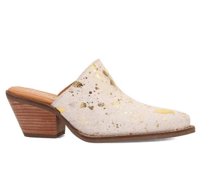 Dingo Boot Pumps & Heels|Clogs & Mules>Women's Cash Cow Heeled Mules