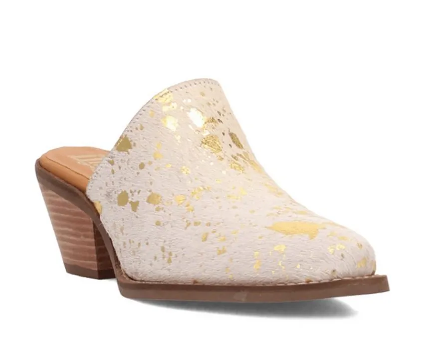 Dingo Boot Pumps & Heels|Clogs & Mules>Women's Cash Cow Heeled Mules