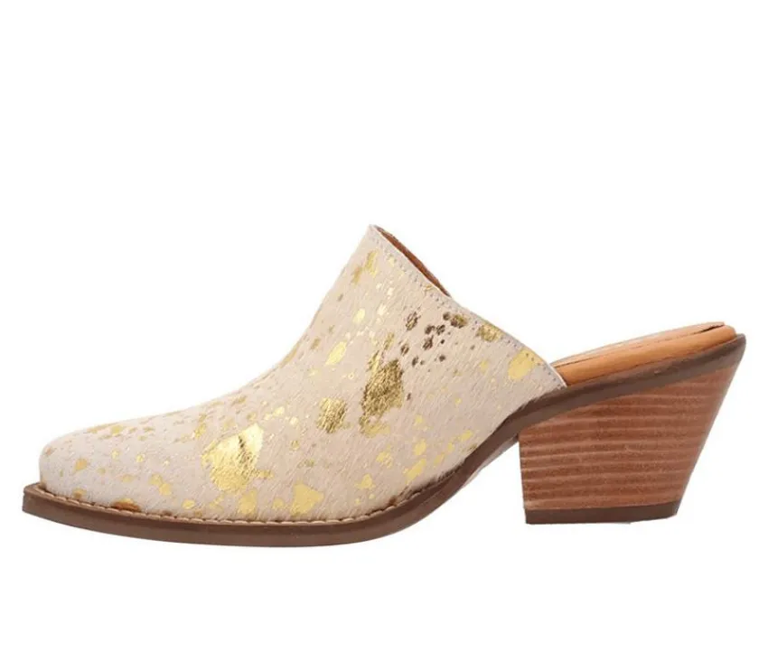 Dingo Boot Pumps & Heels|Clogs & Mules>Women's Cash Cow Heeled Mules