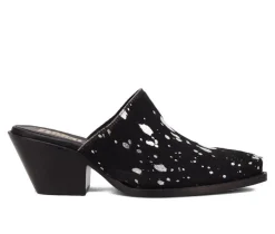 Women's Cash Cow Heeled Mules|Dingo Boot Outlet