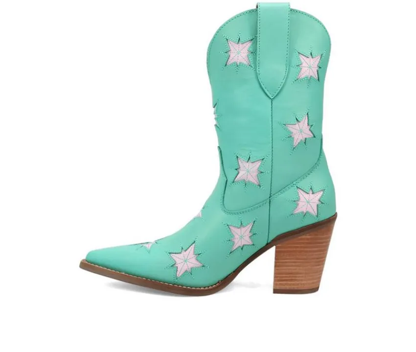 Dingo Boot Dress>Women's Starburst Western Boots