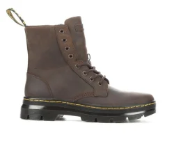 Women's Combs Leather Combat Boots|Dr. Martens
