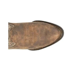 Women's Crush Distressed Shortie Western Boots|Durango Best