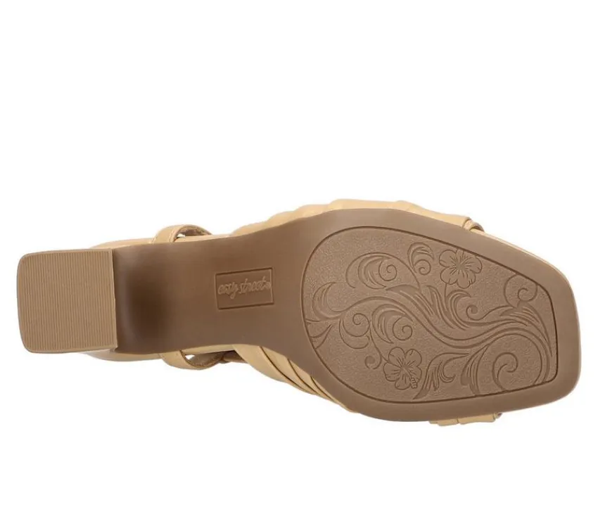 Women's Lucie Heeled Sandals|Easy Street Online