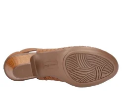 Women's Sunrise Heeled Peep Toe Booties|Easy Street Online