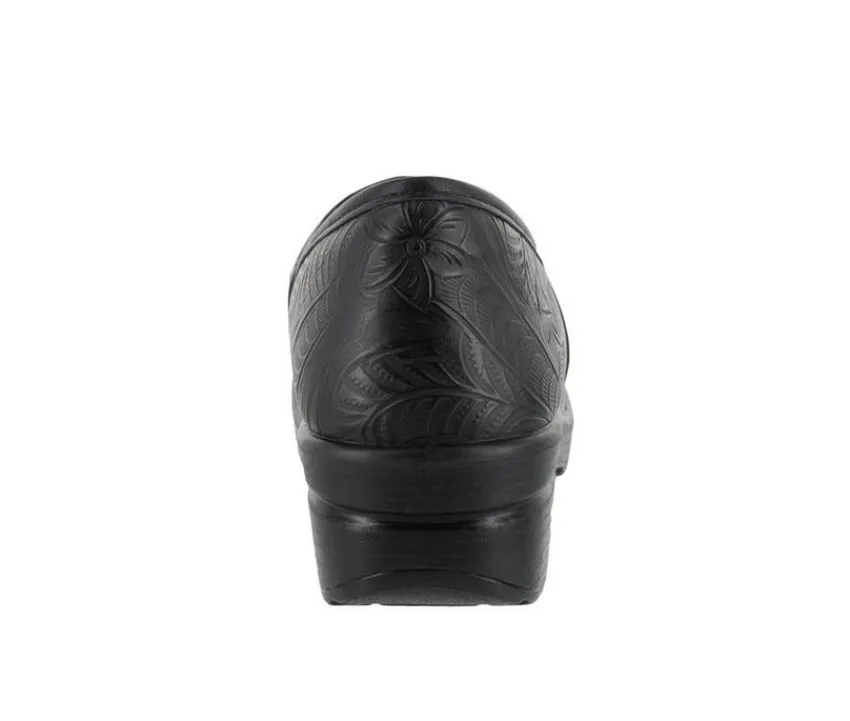 Easy Works by Easy Street Clogs & Mules>Women's Lyndee Black Tool Safety Shoes