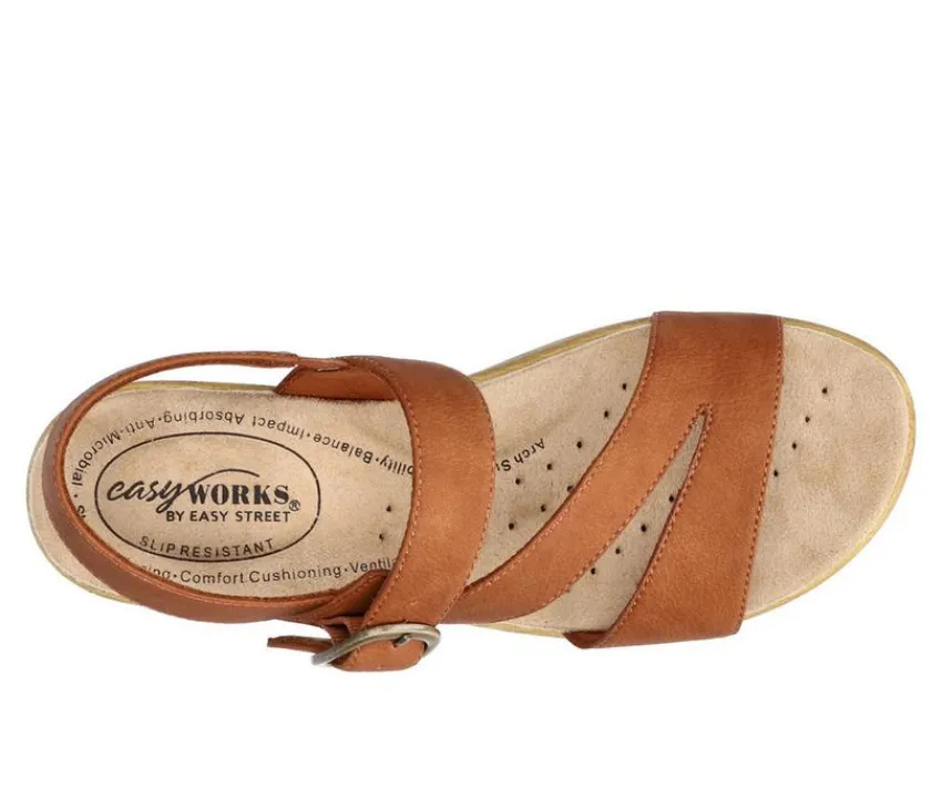 Women's Marnina Slingback Sandals|Easy Works by Easy Street Best