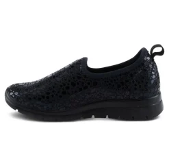 Women's Anisia-Croco Slip-On Shoes|Flexus Clearance