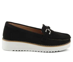 Flexus Loafers & Oxfords>Women's Canton Wedge Loafers