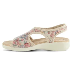 Women's Nyaman-Floral Sandals|Flexus Hot