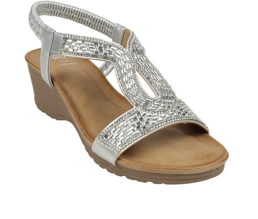 GC Shoes Pumps & Heels>Women's Celestia Wedge Sandals